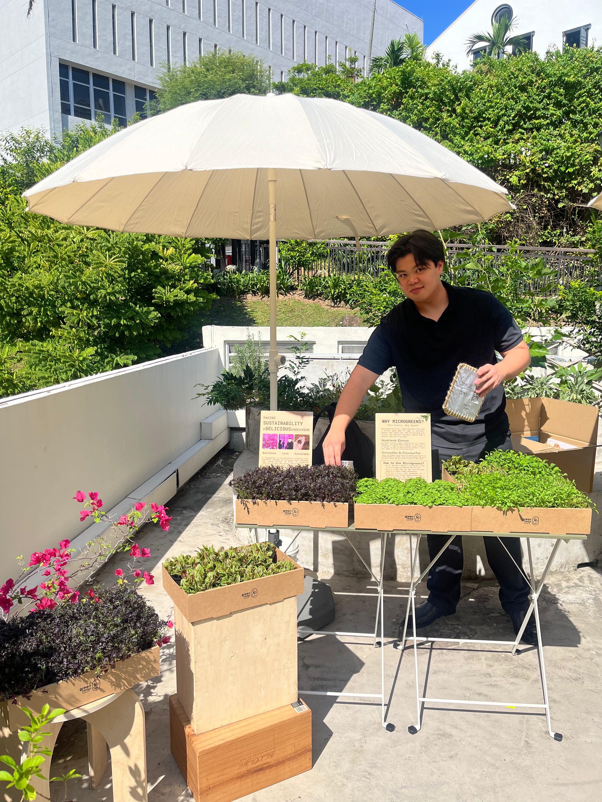GreenLoopFarms pop-up event at FURA