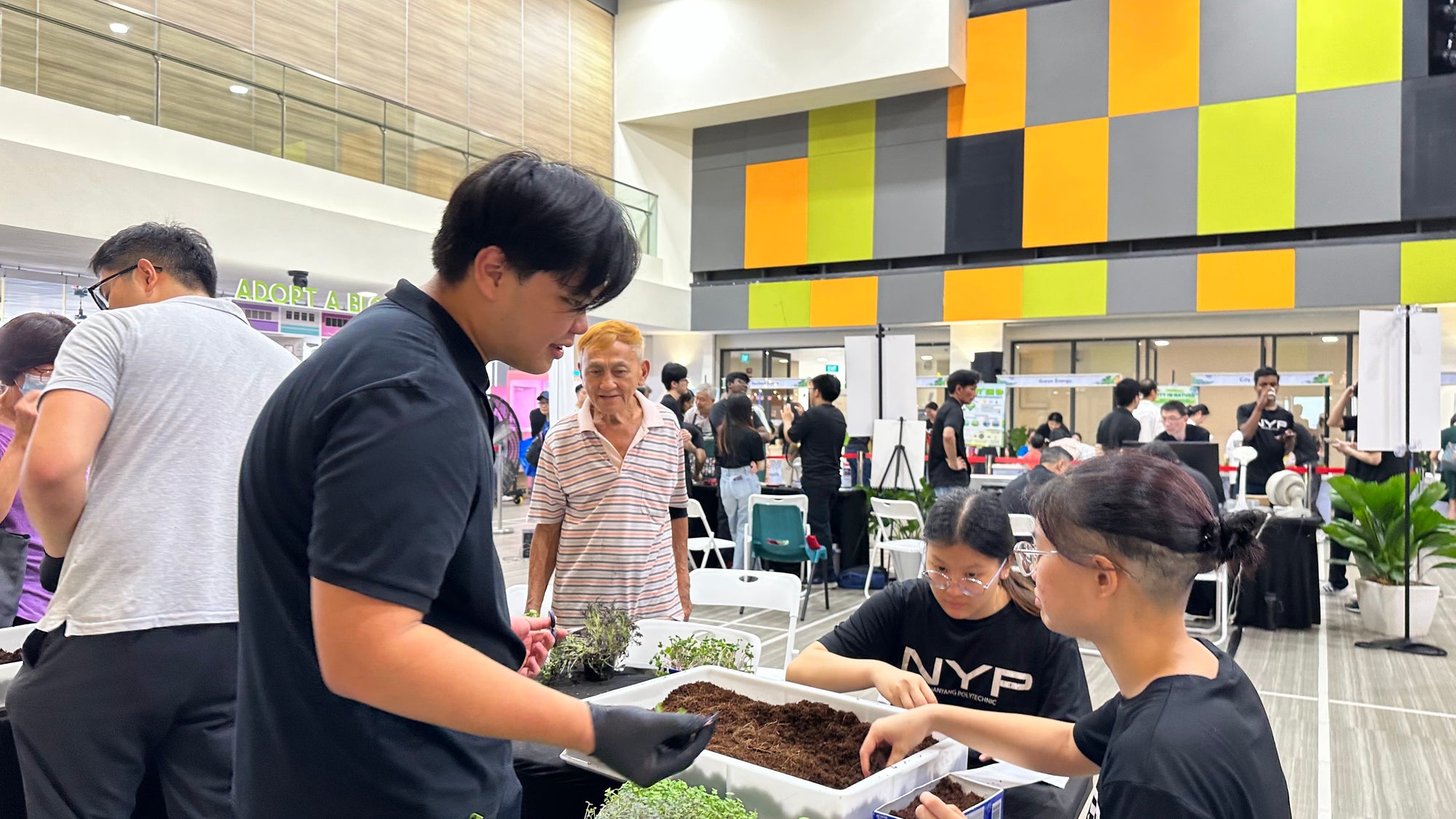Eco-Fest & Adopt-A-Block event participants