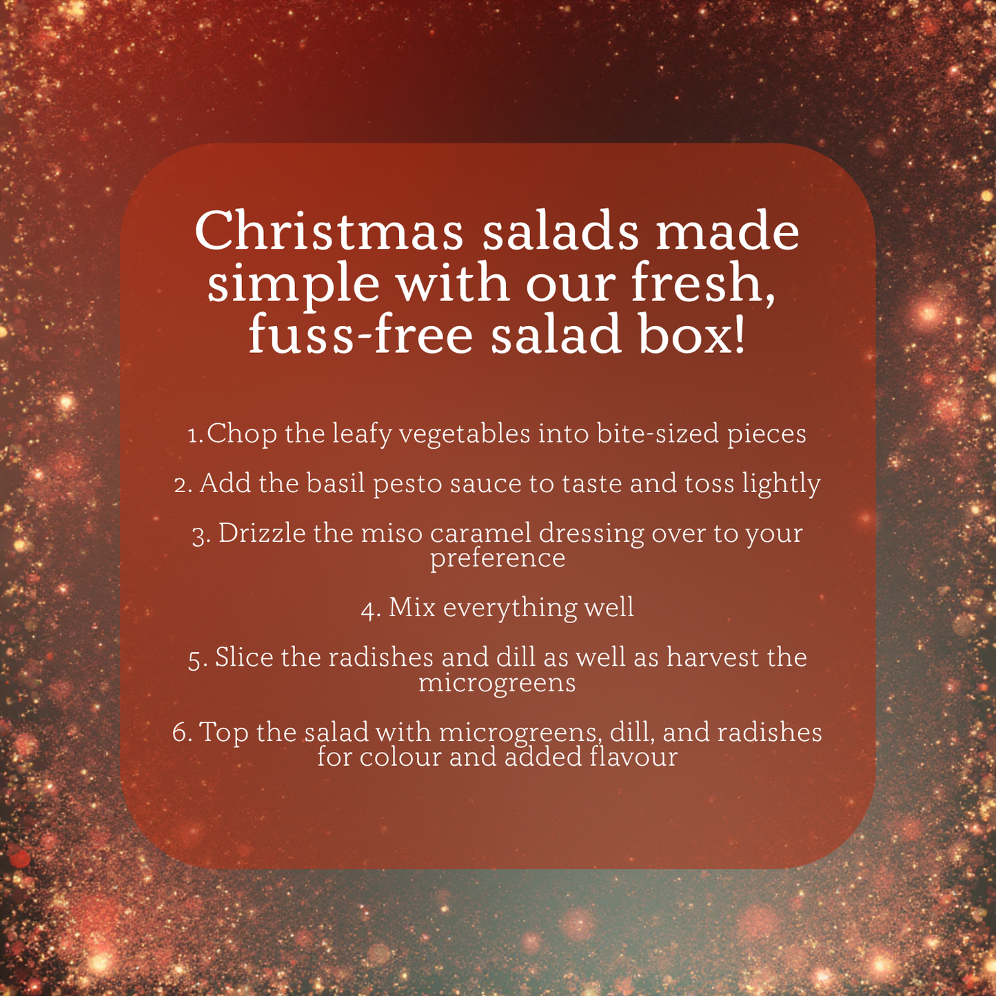 Xmas Salad Essentials