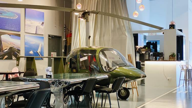 Hangar 66, restaurant partner of GreenLoopFarms