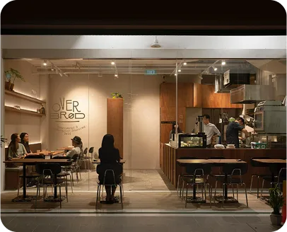 Overbrod, restaurant partner of GreenLoopFarms